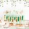 Sage-Green Pink-Gold Party-Decorations Tassel Garland - 20pcs Bachelorette Engagement Baby Bridal Shower Tassels Streamers Rustic Wedding Jungle Birthday Party Spring Decor